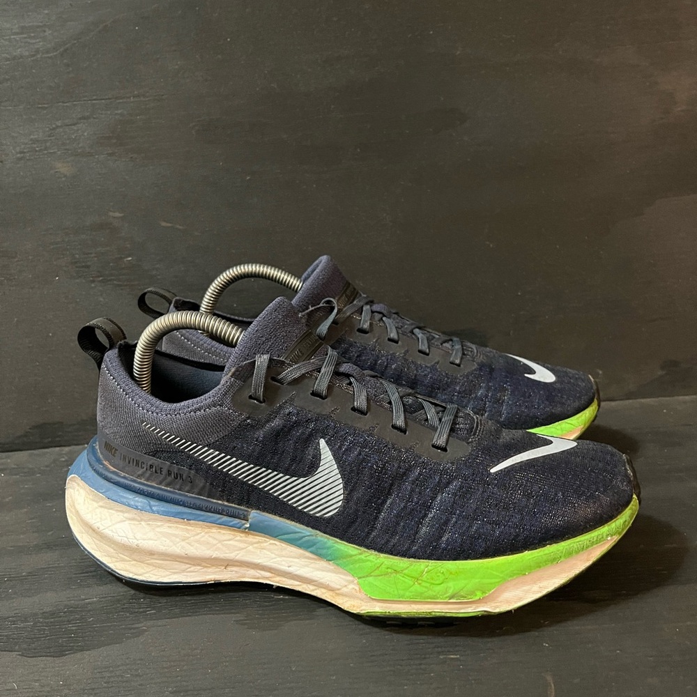 Nike Mens ZoomX Invincible Run FK 3 Men's Size 8.5 Blue Running Shoes DR2615-403